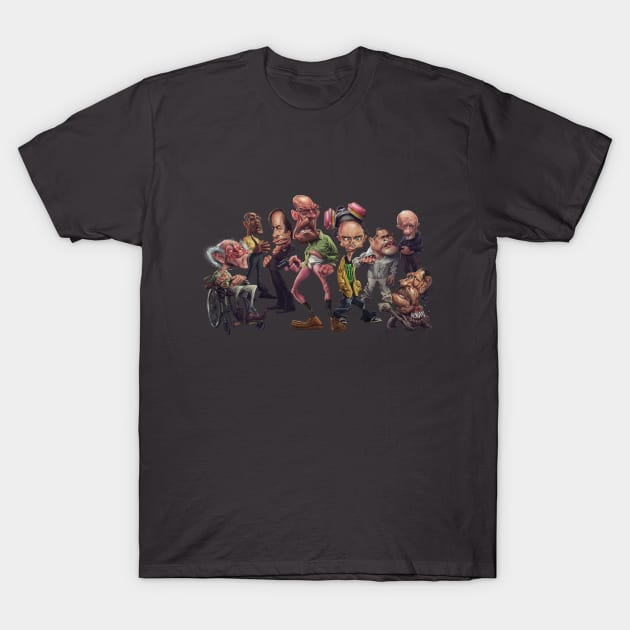 Breaking Bad T-Shirt by AnthonyGeoffroy